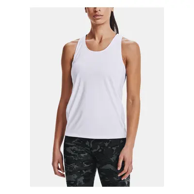 Under Armour Tílko UA Fly By Tank-WHT - Dámské