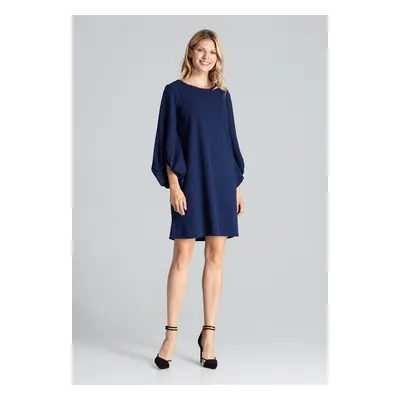 Figl Woman's Dress M693 Navy Blue