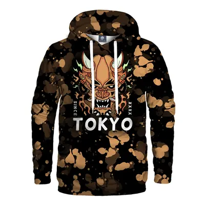 Aloha From Deer Unisex's Tokyo Oni Yellow Hoodie H-K AFD939