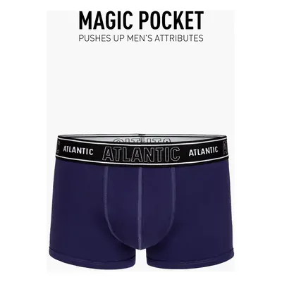 Pánské boxerky ATLANTIC Magic Pocket - modré