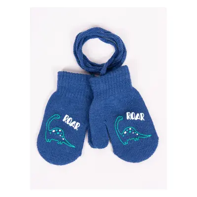 Yoclub Kids's Gloves RED-0116C-AA1A-002