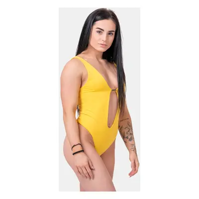 Dámské plavky Nebbia One-colour monokini yellow