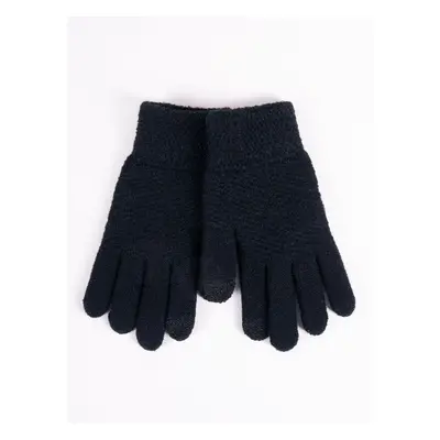 Yoclub Kids's Girls' Five-Finger Touchscreen Gloves RED-0085G-005C-001