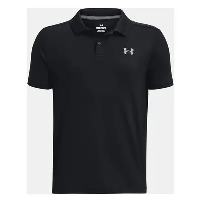 Under Armour Tričko UA Performance Polo-BLK - Kluci