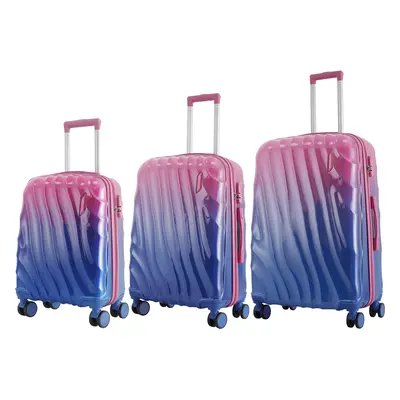 Semiline Unisex's ABS Suitcase Set T5650-0