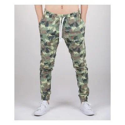 Aloha From Deer Unisex's Camo Cats Sweatpants SWPN-PC AFD090