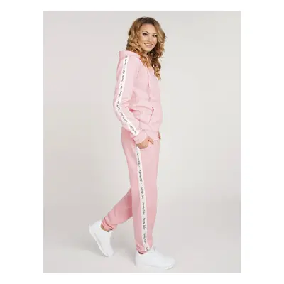 Dámské tepláky Yoclub Yoclub_Women's_Sports_Sweatpants_USD-0003K-4700_Pink