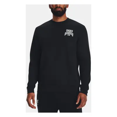 Under Armour Mikina UA Rival Terry Graphic Crew-BLK - Pánské