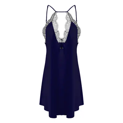 DKaren Woman's Slip Tifany Navy Blue