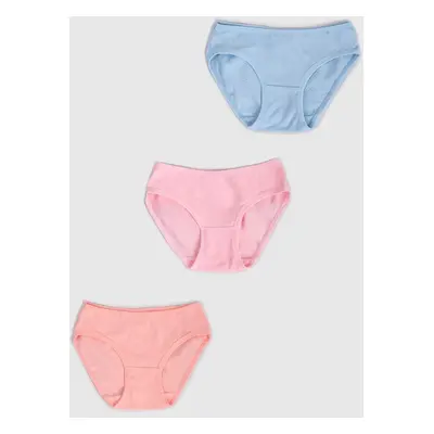 Yoclub Kids's Cotton Girls' Briefs Underwear 3-Pack BMD-0036G-AA30-001