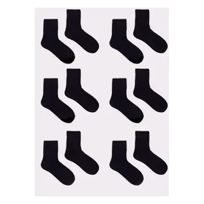 Yoclub Kids's Plain Socks 6-Pack SKA-0057C-3400-002