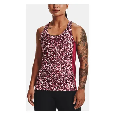 Under Armour Tílko UA Fly By Printed Tank-PNK - Dámské