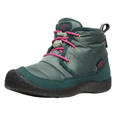 Keen HOWSER II CHUKKA WP YOUTH dark forest/fuchsia purple