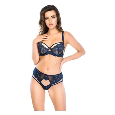 Podprsenka Mediolano Woman's Bra Grenade Push Navy Blue