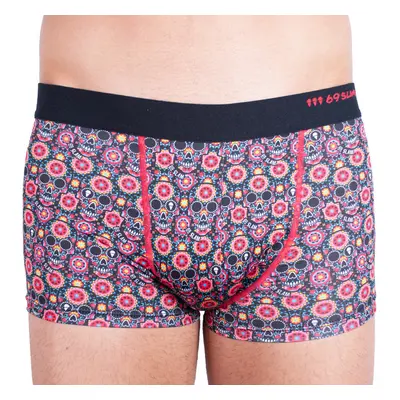 Pánské boxerky 69SLAM hip flower skull