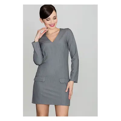 Lenitif Woman's Dress K373 Grey