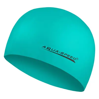 AQUA SPEED Unisex's Swimming Cap Mega Marine Green Pattern