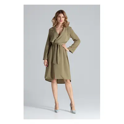 Figl Woman's Dress M464 Olive