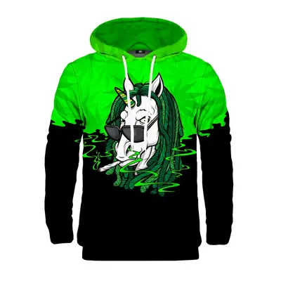 Mr. GUGU & Miss GO Unisex's Hoodie Kangaroo H-K1708