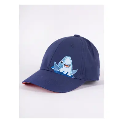 Yoclub Kids's Boy's Baseball Cap CZD-0626C-A100 Navy Blue