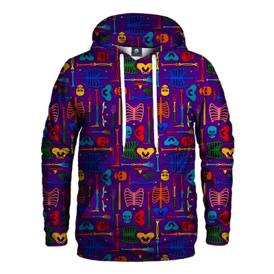 Aloha From Deer Unisex's Viva La Muerte Hoodie H-K AFD875