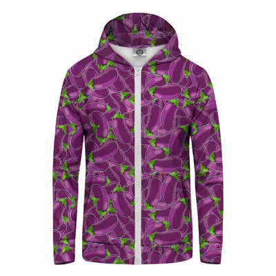 Mr. GUGU & Miss GO Unisex's Eggplant Zip Up Hoodie Hkz-U-Pc2260