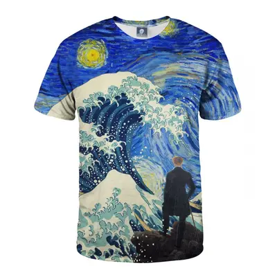 Aloha From Deer Unisex's Starry Wanderer Of Kanagawa T-Shirt TSH AFD426