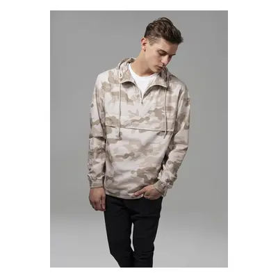 Camo Pull Over Windbreaker sandcamo