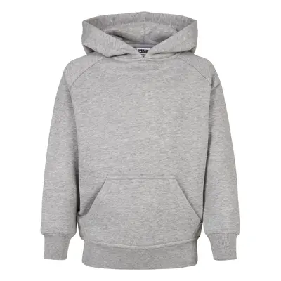 Boys Blank Hoody šedá