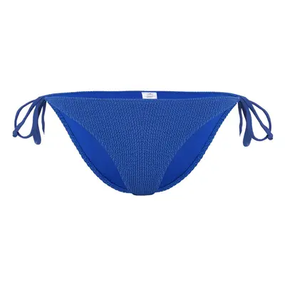 Trendyol Sax-Tied Textured Brazilian Bikini Bottom