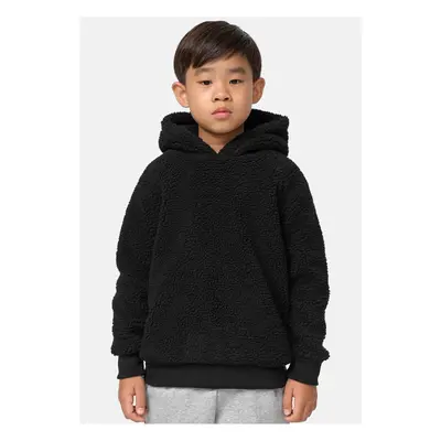 Chlapecká Sherpa Hoody černá