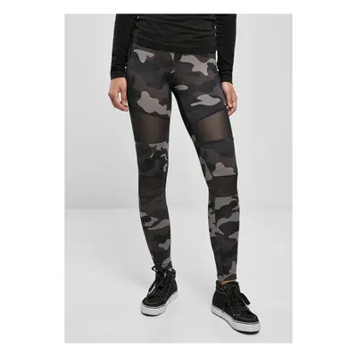 Dámské legíny Camo Tech Mesh darkcamo/blk