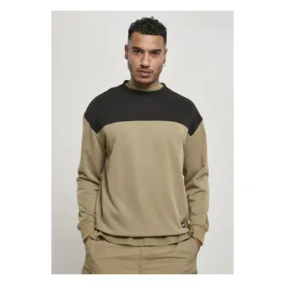 Horní blok Crewneck khaki/černý