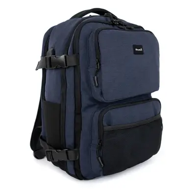 Himawari Unisex's Backpack tr23096-2 Navy Blue