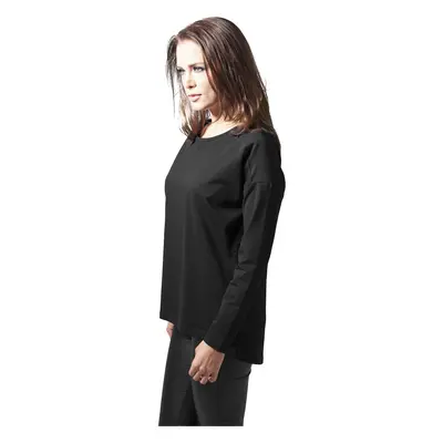 Dámský oversize šifon Crew blk/blk