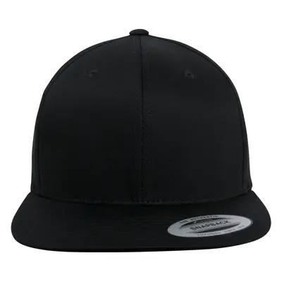 Bio bavlna Snapback černá