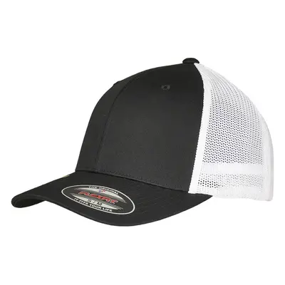 Flexfit Trucker Recycled Mesh černá/bílá