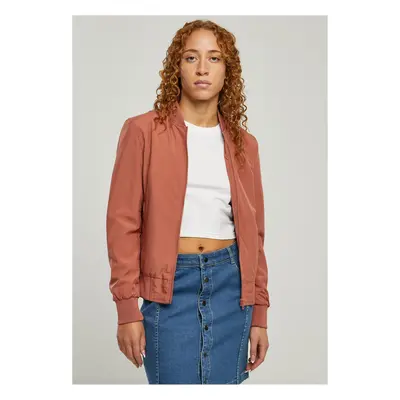 Dámská terakotová bunda Light Bomber Jacket