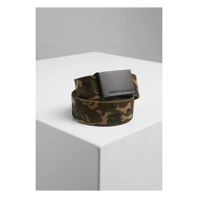 Plátěné opasky woodcamo/blk