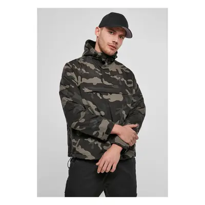 Fleecová přetahovací větrovka darkcamo