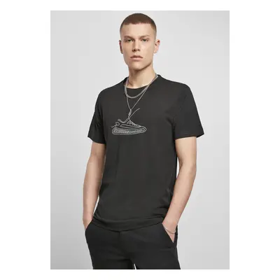 One Line Sneaker Tee černé