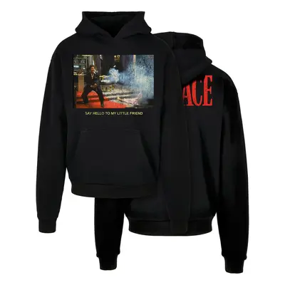 Scarface Little Friend Ultraheavy Oversize Hoodie černá