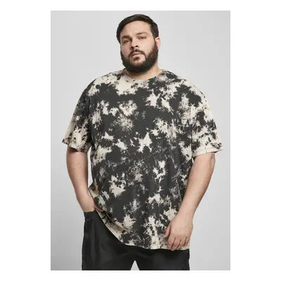 Oversized Bleached Tee černé