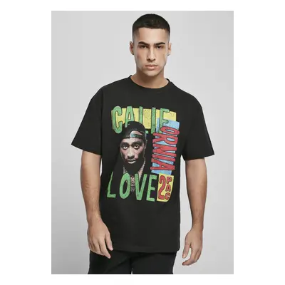 Tričko Tupac California Love Retro Oversize černé