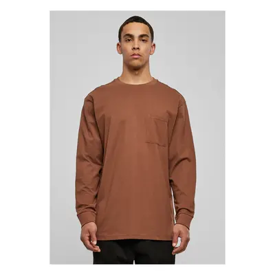 Heavy Oversized Pocket Longsleeve kůra