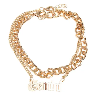 Zodiac Golden Anklet gemini