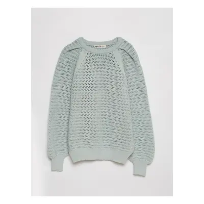 Big Star Woman's Sweater Light Grey-400