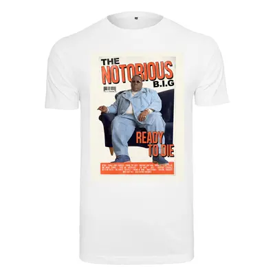 Biggie Magazine Cover Tee bílé