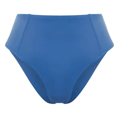 Trendyol Blue High Waist Hipster Bikini Bottom