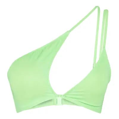 Trendyol Green One-Shoulder Cut Out/Windowed Bikini Top